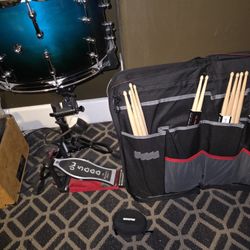 DW5000 FOOTPEDAL SNARE DRUM SHURE INEAR