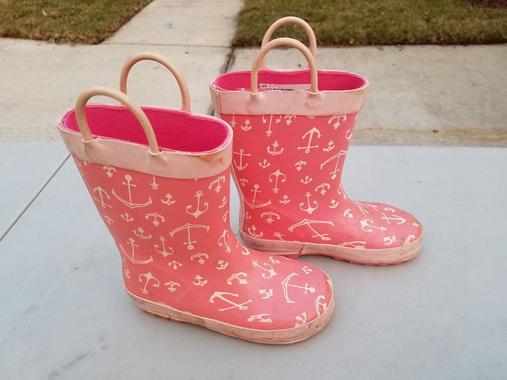 Kids Rain Boots Size 3