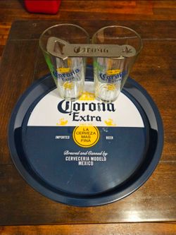 Corona beer glasses