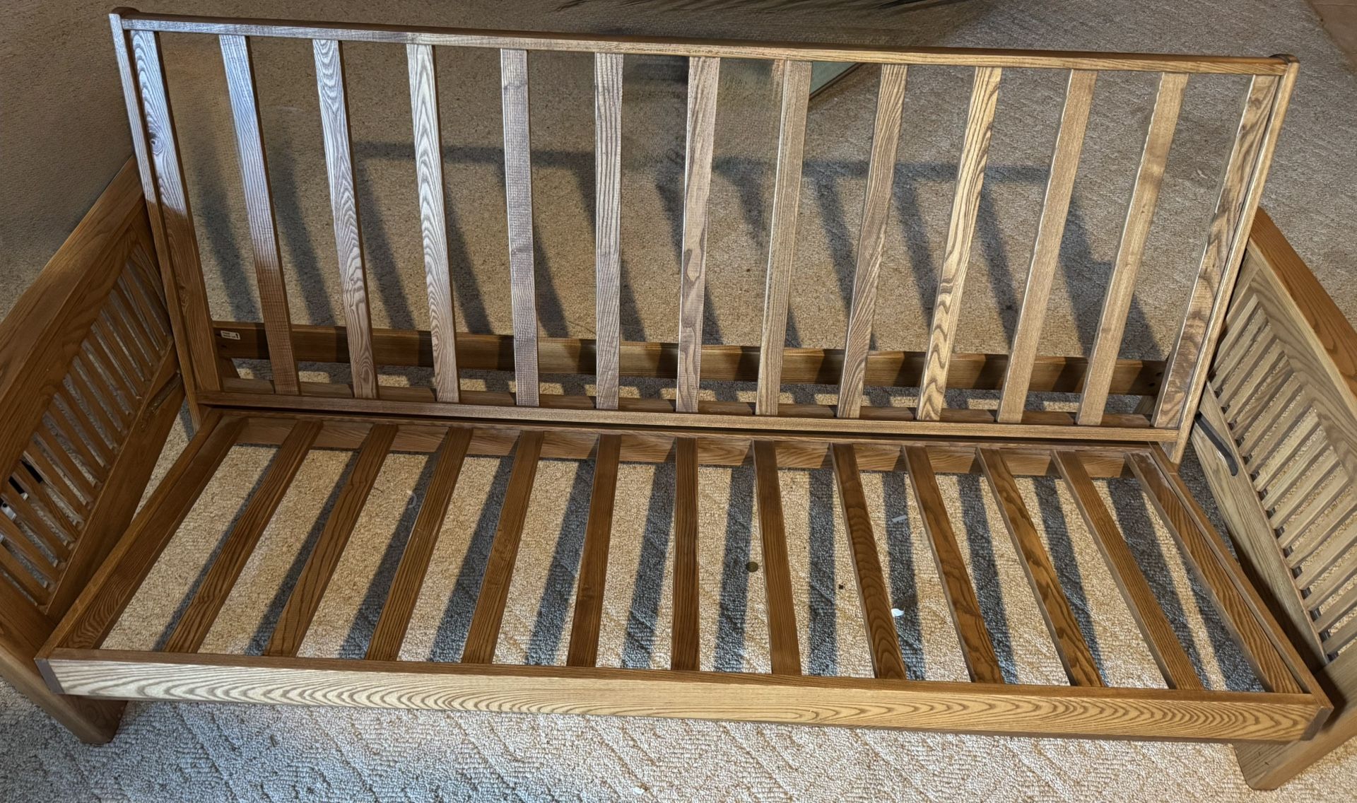 Free  Futon Frame – Solid Wood