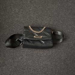 ALDO BLACK AND GOLD CROSSBODY 