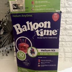 Helium tank with air in it