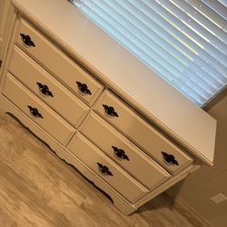 White Dresser $25