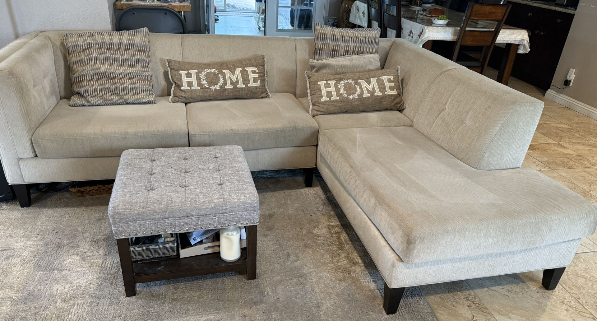 Tan Sofa