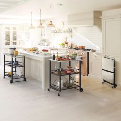 Foldable Outdoor Grill Cart