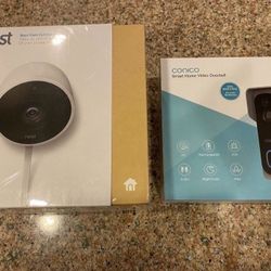 New! security camera & doorbell