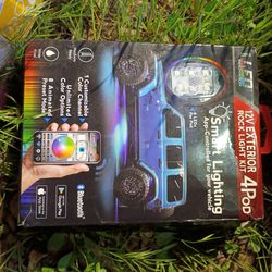 LED Innovation 12v Exterior Rock Light Kit 4 Pod