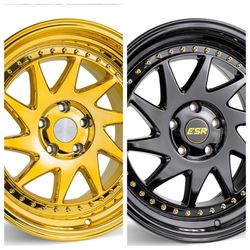 ESR 18” Wheels 5x114 5x100 5x120 (only 50 down payment / no credit check )
