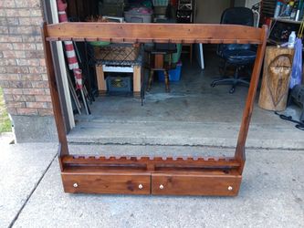 Large Wood Pool Display Rack/Stand