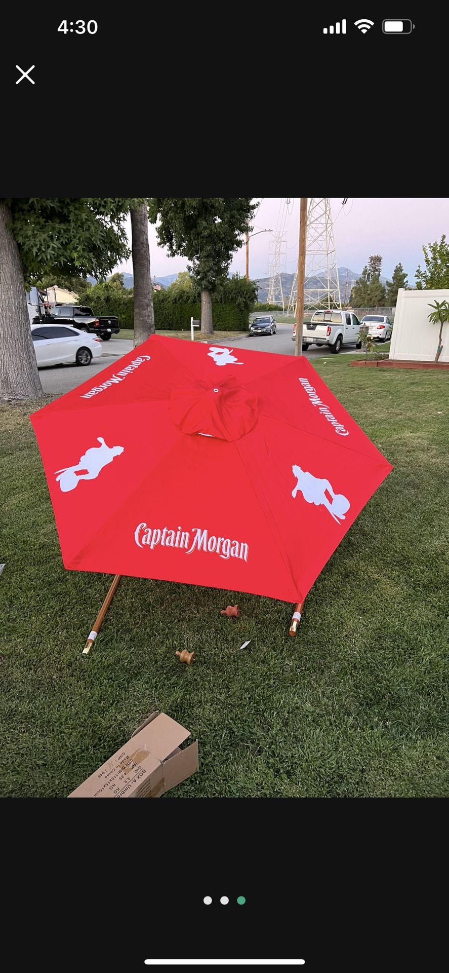 Patio umbrella
