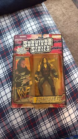 WWF Undertaker Signature Series 6 Survivor Series Gold Edition