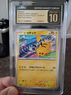 Pikachu pristine 10