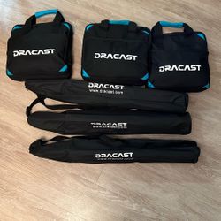 Dracast S-Series Flat Panel KIT - 3 Lights
