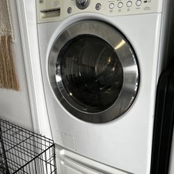 LG Tromm Washer And Dryer With Storage 