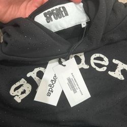 black spider hoodie