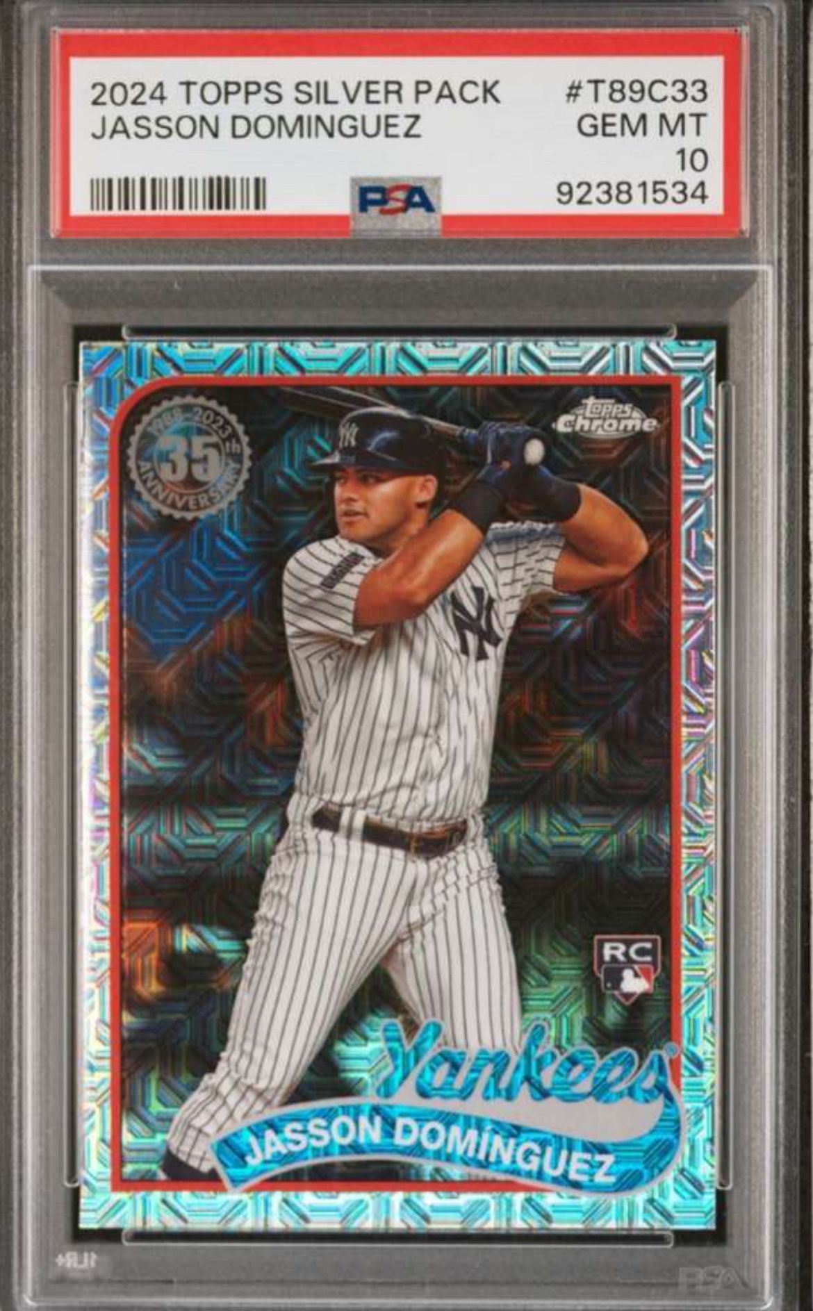 Jasson Dominguez PSA 10