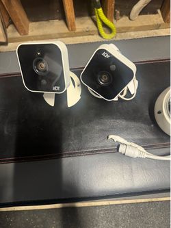 3 ADT Outdoor Cameras – Used – AS IS