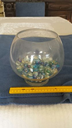 Fishbowl with Beads Flowers? Aromatherapy?