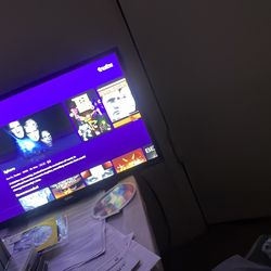 Roku t.v used but works 24  inch t.v