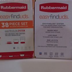 Storage Containers - RubberMaid