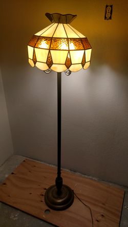 Vintage Torchiere Floor Lamp
