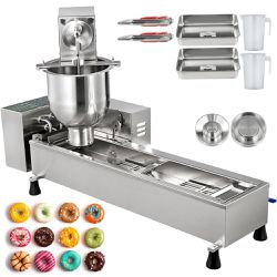 Commercial Automatic Donut Making Machine, Single Row Auto Doughnut Maker, Donut Machine 