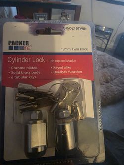 Two new cylinder locks