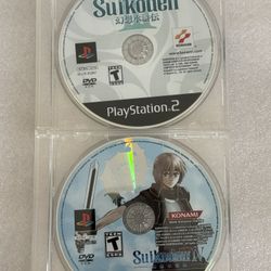 PS2 PlayStation 2 Video Games Suikoden 3 & 4 