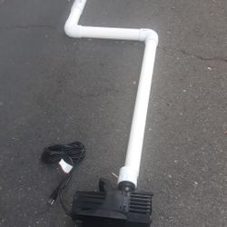 2” PVC And 3 Gate Valves 