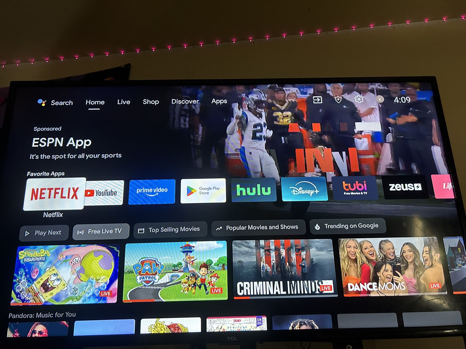 TCL 43 Inch Roku Tv 