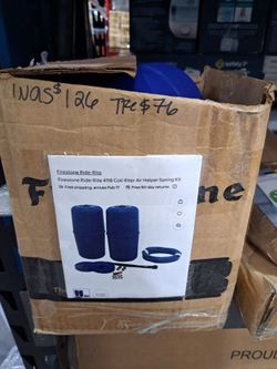 Firestone ride-rite 4118 coulnriternair helper spring kit