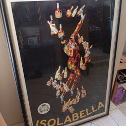Isolabella Framed Poster Large 42x58