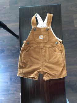 Boys (Or Girls if you prefer) Carhartt Size 9M Short Overalls