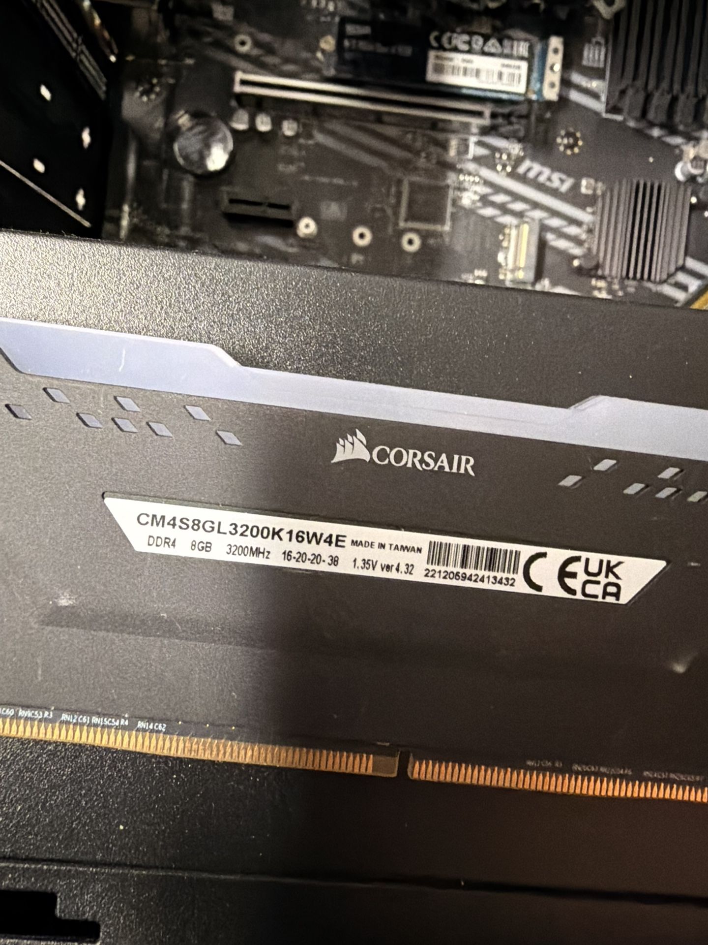 Corsair Vengeance RGB Pro 32gb 4x8gb Ddr4 3200mhz
