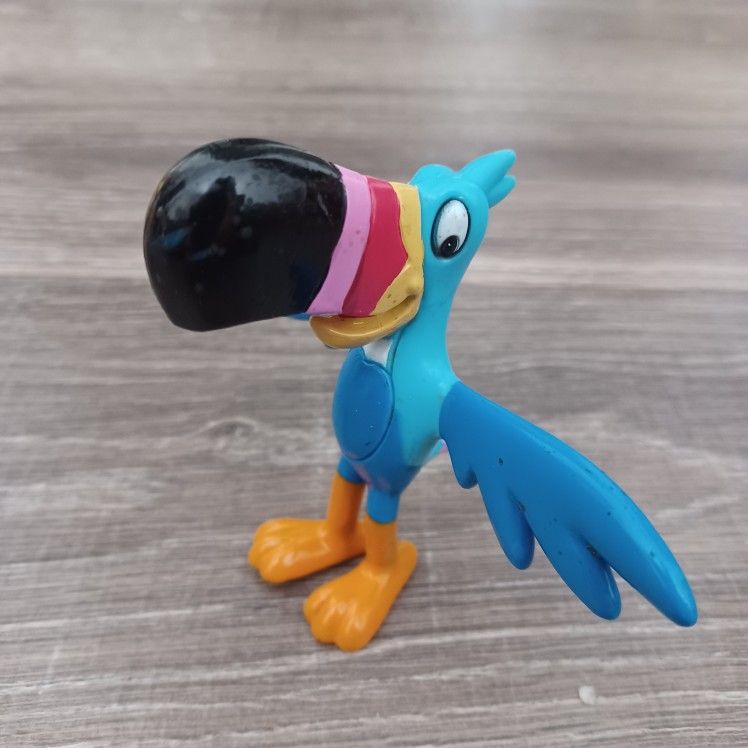 2003 Kelloggs Fruit Loops 3.5-inch Toucan Sam PVC Bendy