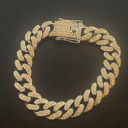 Cuban Silver Link Bracelet 