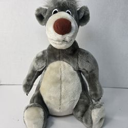 Vintage Disneyland Baloo Bear Plush Stuffed Animal Jungle Book 12" Disney