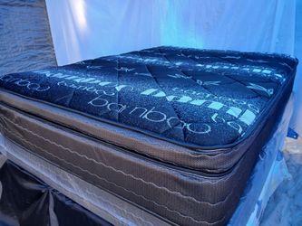 $230 black series Queen Pillow Top mattress only brand new free delivery same day