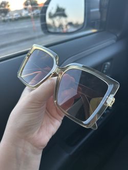 Green Square Sunglasses