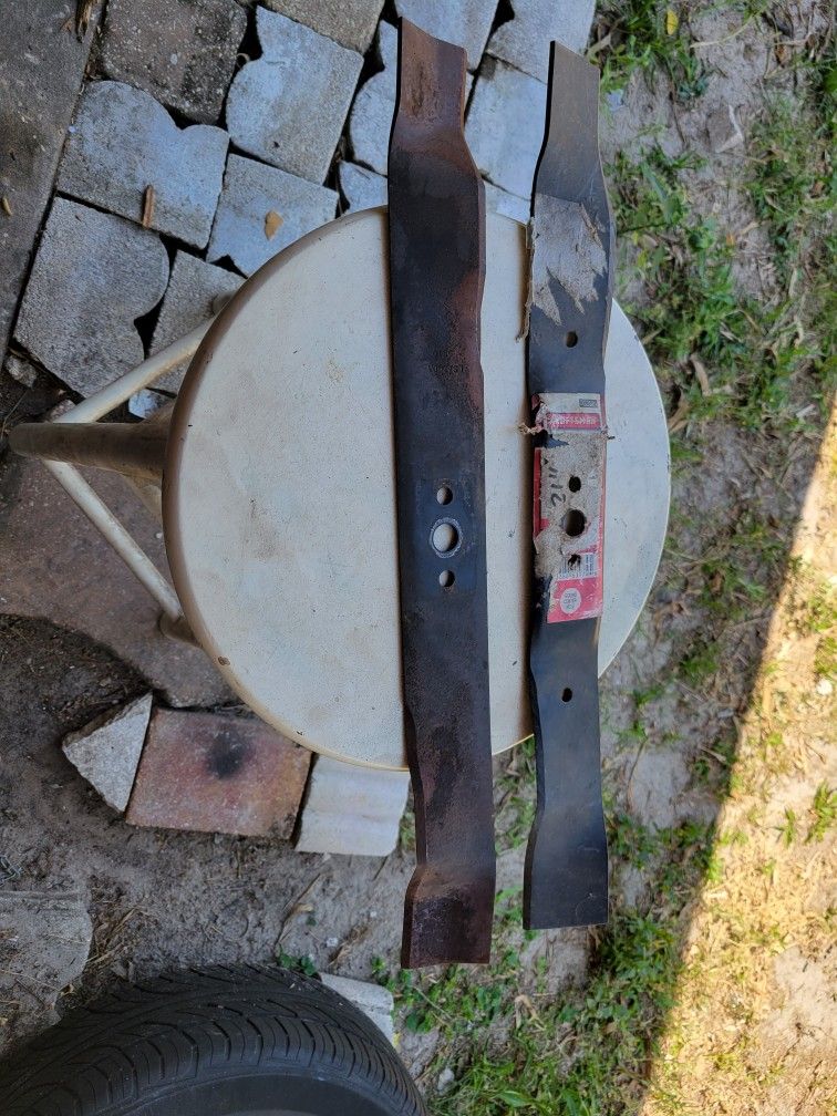 21 " 2 Lawn Mower Blades New Never Used
