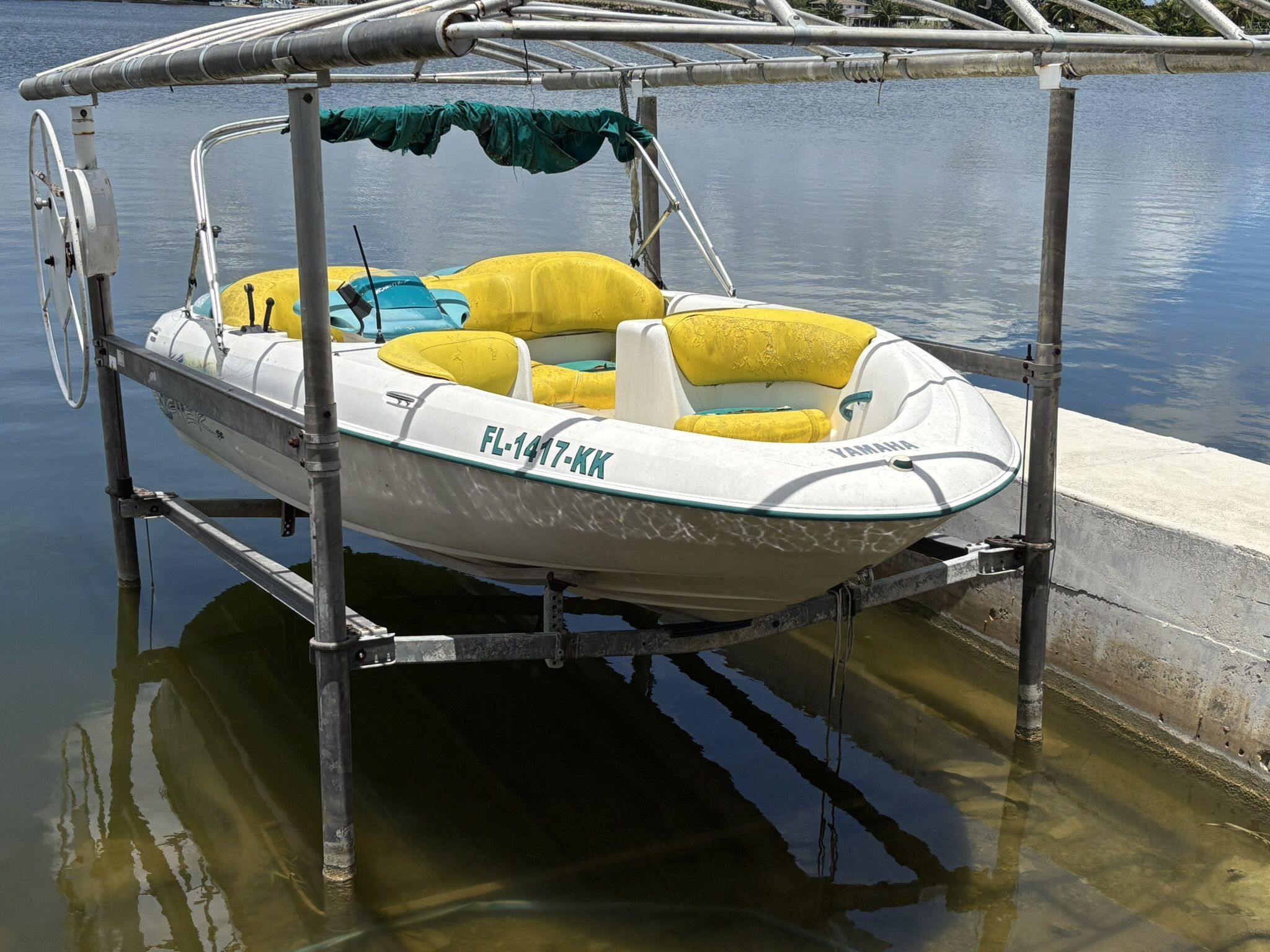 Yamaha Jet Boat And Trailer