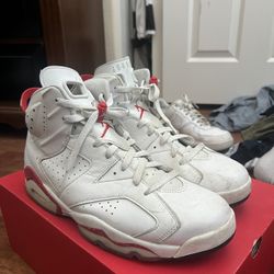 Jordan 6 Red Oreo Size 12