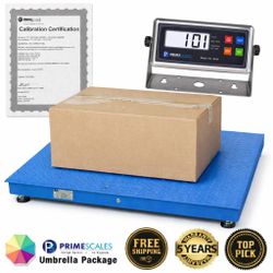 Floor scale 24"x 36" commercial scale 5000 x 1 lb 5-year warranty