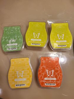 5 New Scentsy Wax Never Used