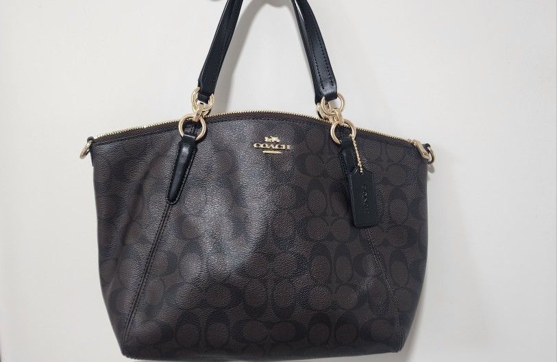 Coach Tote Signature dark brown
