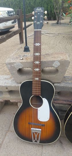 Stella Harmony Acoustic Guitar Sunburst