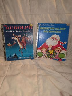 Vintage Little Golden Books Christmas