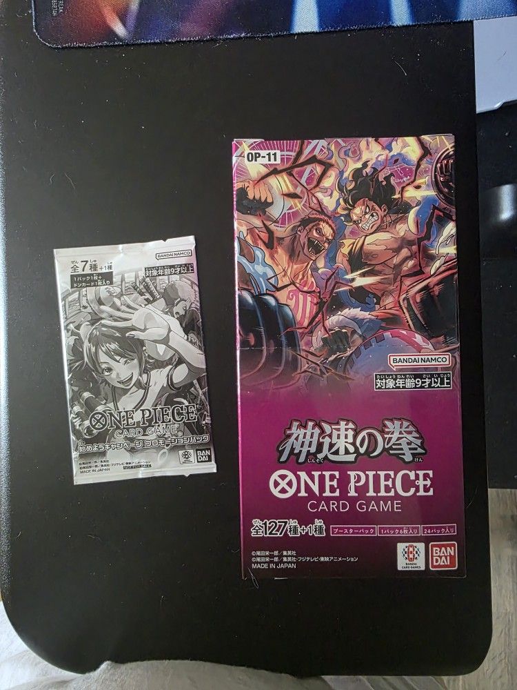 One Piece OP-11 A FIST OF DIVINE SPEED Booster Box Japanese