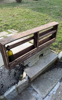 Glass/wine/bar/rack (hand Made)