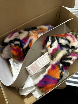 ORGINAL UGG SLIPPER PLATFORM SLIDES WITH STRAP